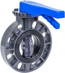 IrrigationKing RKLV4B PVC Butterfly Valve, 4"