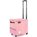 Fireproof File Box with Wheels and 