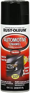 Rust-Oleum Available 252462 Automotive 12-Ounce Enamel Spray Paint, Gloss Black, 12 Ounce, Fl Oz