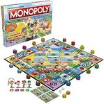 Hasbro Monopoly F1661 Animal Crossing Board Game, Popular, for Kids, Educational Game, Party, Toy, for 2 to 4 Players, Ages 8 and Up