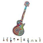 ZenChalet - Guitar Shaped Jigsaw Pu