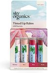 Sky Organics Tinted Lip Balms for L