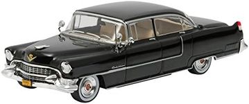 GreenLight Hollywood-The Godfather (1972)-1955 Cadillac Fleetwood Series 60 Special (1:43 Scale) Vehicle, Black