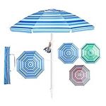 Aoxun Beach Umbrella, 7ft Umbrella 