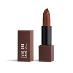 3INA MAKEUP - The Lipstick 287- Chocolate Lipstick with Vitamin E & Shea Butter to Nourish the Lips - Long Lasting Lip Colour with Matte Finish and Creamy Texture - Vegan - Cruelty Free