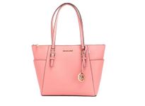 Michael Kors Charlotte Large Top Zip Tote, Tea Rose