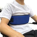 Ndola Wheelchair Safety Waist Belt Adjustable Patients Cares Seat Strap for the Elderly, Wheelchair Seat Strap, Wheelchair Waist Belt (Half Size)