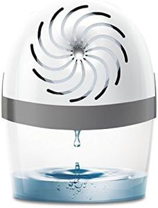 UniBond AERO 360º Moisture Absorber, Ultra-Absorbent Dehumidifier, Helps to Prevent Condensation, Mould & Musty Smells, Refillable Condensation Absorber, 1 Device incl. 1 Refill Tab 450 g