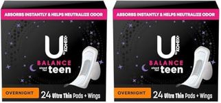 U by Kotex Teen Ultra Thin Feminine