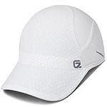 GADIEMKENSD Sport Cap,Soft Brim Lightweight Runn Hat Breathable Baseball Cap Quick Dry Mesh Sport Caps Cooling Portable Sun Hats for Men and Woman Performance Cloth Workouts and Outdoor White