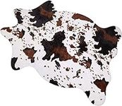 MACEVIA Cowhide Rug Cute Cow Print 