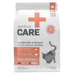 Nutrience Care Sensitive Skin & Stomach Hypoallergenic Cat Food, Salmon & Pumpkin, 2.27 kg (5 lb) Bag