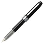 Platinum Fountain Pen, Plaisir Fine Nib, Black (PGB-1000-#1-F)