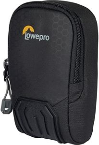 Lowepro Adventura CS 20 III, Camera Pouch with Shoulder Strap, Rugged Protection, Belt Pouch for Mirrorless Cameras,Compatible with Sony RX100, Black