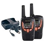 Cobra ACXT390 Walkie Talkies for Adults - Rechargeable, Lightweight, 22 Channels, 23-Mile Range Two-Way Radios with VOX (2-Pack)