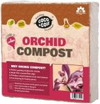 Coco & Coir Orchid Potting Mix | Peat-free Orchid Compost/Orchid Bark Replacement with Orchid Feed | Repotting All Orchid Plants (9L)