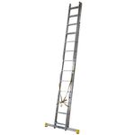 6.82m 2 Section Trade Master Pro Extension Ladder