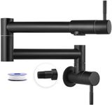 Heyalan Matte Black Pot Filler Wall