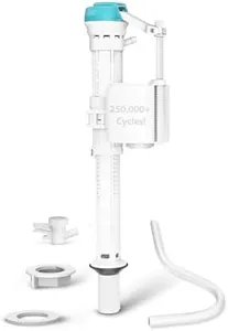 Toilet Fill Valve Replacement Kit - Universal Toilet Repair Kit Inside Tank Anti Siphon Height Adjustable, Leak-Proof Easy Install Fill Valve Replacement Kit for Toilet Tank