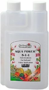 Safergro Aqua Power Certified Organic Fish Emulsion Concentrate, 1-Quart