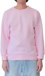 G-Style USA Basic Solid Crewneck Sweatshirt MSC13126 - Pink - Large