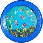 Ocean Wave Bead Drum for Kids Baby Christmas Toys Gifts Child Gentle Sea Sound Musical Teaching Learning Preschool Educational Toy Baby Tambourine Hand Percussion Musical Instrument