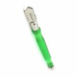 UPTODATETOOLS Small-Sun Wheel Type Premium & Professional Ergonomic Sturdy Body Grass Green Translucent Body 3mm-12mm Glass/Oil Cutter