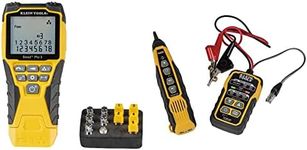 Klein Tools VDV501-851 Cable Tester Kit & Klein Tools VDV500-820 Cable Tracer with Probe Tone Pro Kit for Telephone, Internet, Video, Data and Communications Cables