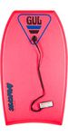 Gul Seaspray Kids Childs 33 inch Bodyboard in Red - Slick Colourful Design Boogieboard - Leash included