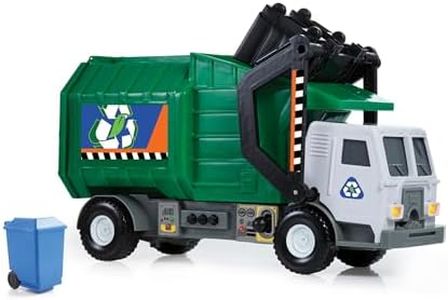 MIGHTY FLEET Motorized Garbage Truck Toy