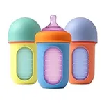 Boon Nursh Reusable Baby Bottle wit