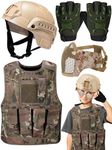 Cuffbow 4 Packs Kids Tactical Vest 