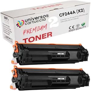 universo cartuccia - 44A CF244A Kit 2 Toner Compatible with HP MFP Laserjet Pro M14/M17/M15a/M15w/M16a/M16w/M28a/M28w/M29a/MFP M29w/M31