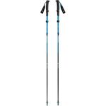 BLACK DIAMOND Distance Carbon FLZ Trekking and Running Poles, Pair of Foldable, Ultra Lightweight, Adjustable Length Carbon Fiber Hiking Poles, Desert Sky, 140cm