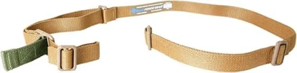 Blue Force Gear Vickers Sling | 2 Point Sling Adjusts for Carrying Positions | 54-64 inches (Coyote Brown)