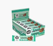 Yubi Caramel - 12 Pack - Protein Bars - 99 Calories, High Protein, High Fibre, Low Sugar, Gluten Free and Dairy Free - Healthy Snacks/Nutrition Bar - Chocolate Bars - 420g