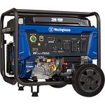 Westinghouse Outdoor Power Equipment 9500 Peak Watt Home Backup Portable Generator, Remote Electric Start with Auto Choke, Transfer Switch Ready, Gas Powered, CO Sensor