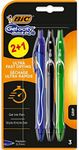 BIC - Pack of Bic 2 + 1 Gel-Ocity Q