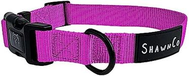 ShawnCo Dream Walk Dog Collar- Premium, Adjustable and Comfortable Pet Collar for Small, Medium, Large and Extra Large Dogs (S, Orchid)