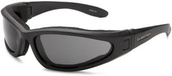 Bobster ELR201 Low Rider II Sport Sunglasses,Black Frame/3 Lenses (Smoked, Amber and Clear),one size