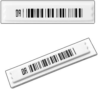 58khz Security Labels Sticker,1000pcs Bar Code Fake Barcode Label Pack Security Tags Soft Labels with Mock Barcodes forRetail Anti-Theft Equipment