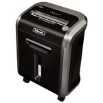 Fellowes Powershred 79Ci 100% Jam Proof Medium, Duty Cross, Cut Shredder, 16 Sheet Capacity, Black/Dark Silver