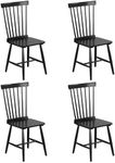 Giantex Wood Dining Chairs Set of 4