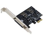 axGear Parallel PCI-E Card DB25 PCI Express Controller Card 25 Pin Female IEEE 1284 Printer Port Adapter