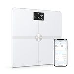 Withings Body+ - Smart Wi-Fi and Bluetooth Bathroom Scale - Digital Bathroom Scale Incl. Body Fat Scale for Weight loss, Scales for Body Weight, Digital Scales for Body Weight, Body Composition Scales