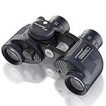 STEINER marine binoculars Navigator 7x30c - HD stabilized compass, German quality optics, open bridge, 5m waterproof, compact, for spontaneous sailing trips or when going ashore