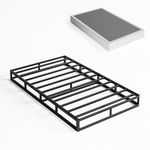 ZIYOO Twin Box Spring, Metal Box Springs, 7 Inch Mattress Foundation, Easy Assembly, Heavy Duty Support for 1000lbs, No Noise