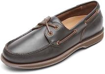 Rockport mens Perth Boat Shoe, Dark