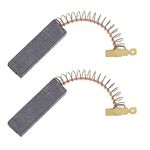 Micro Traders 2pcs Laminated Carbon Brush Replacement Part Compatible with Bosch Siemens Washing Machine Motor 00605694 605694