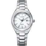 Citizen Women Analogue Eco-Drive Watch with Titanium Strap EW2610-80A